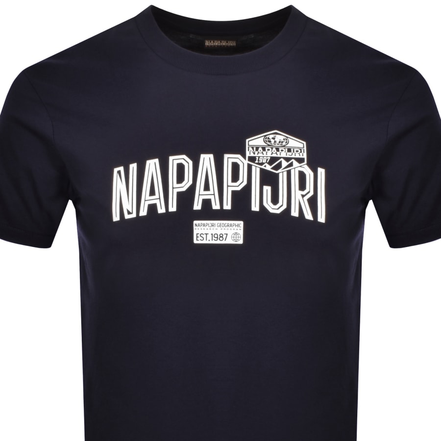 Image number 2 for Napapijri S-Funes T Shirt Navy
