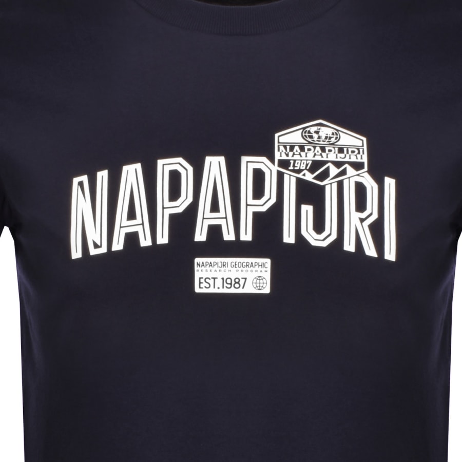 Image number 3 for Napapijri S-Funes T Shirt Navy