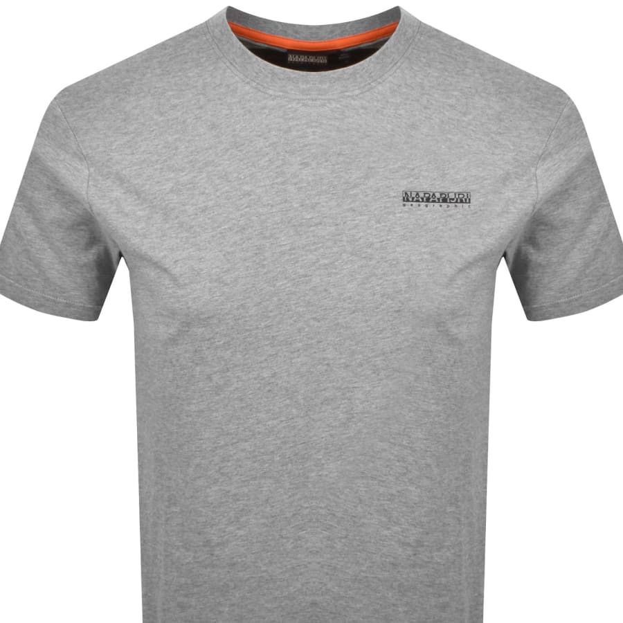 Image number 3 for Napapijri S-Guide T Shirt Medium Grey
