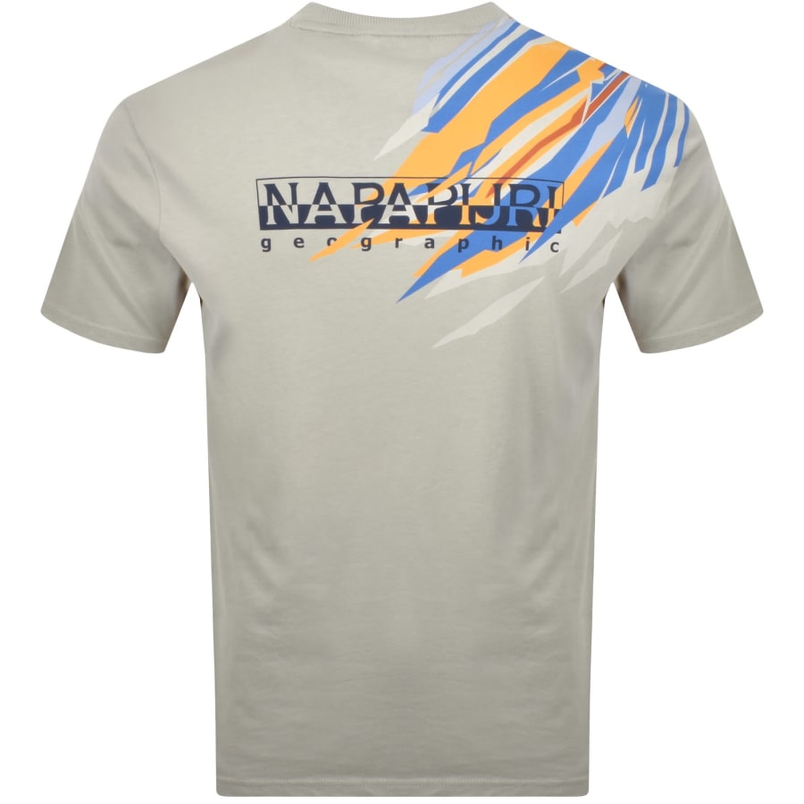 Image number 5 for Napapijri S-Fiemme T Shirt Grey