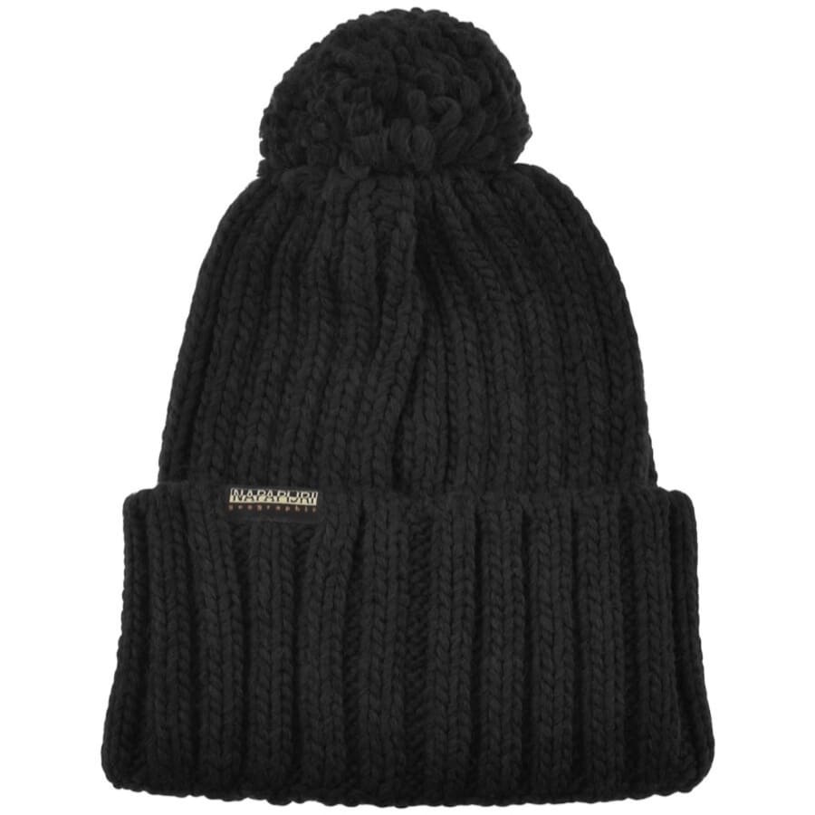 Image number 2 for Napapijri Semiury 5 Beanie Hat Black