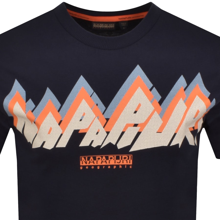 Image number 2 for Napapijri S-Fiemme T Shirt Navy