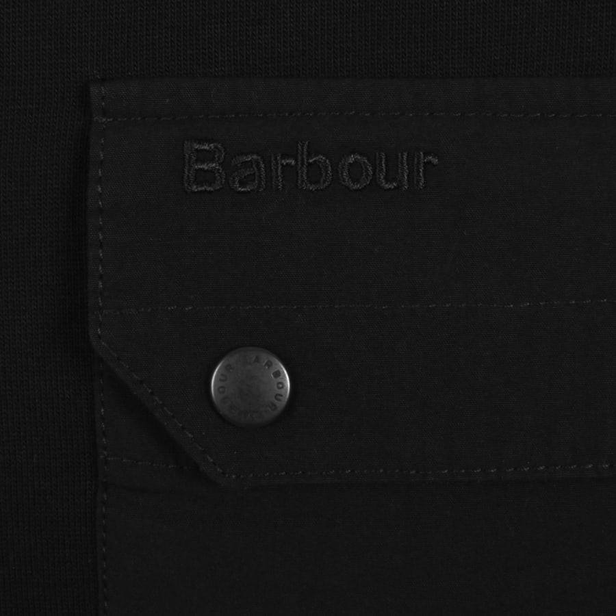 Image number 3 for Barbour Leazes T Shirt Black
