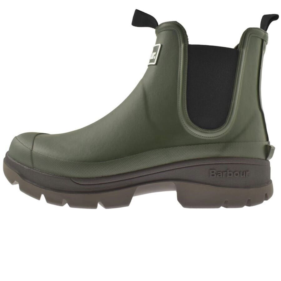 Image number 1 for Barbour Nimbus Short Wellington Boots Green