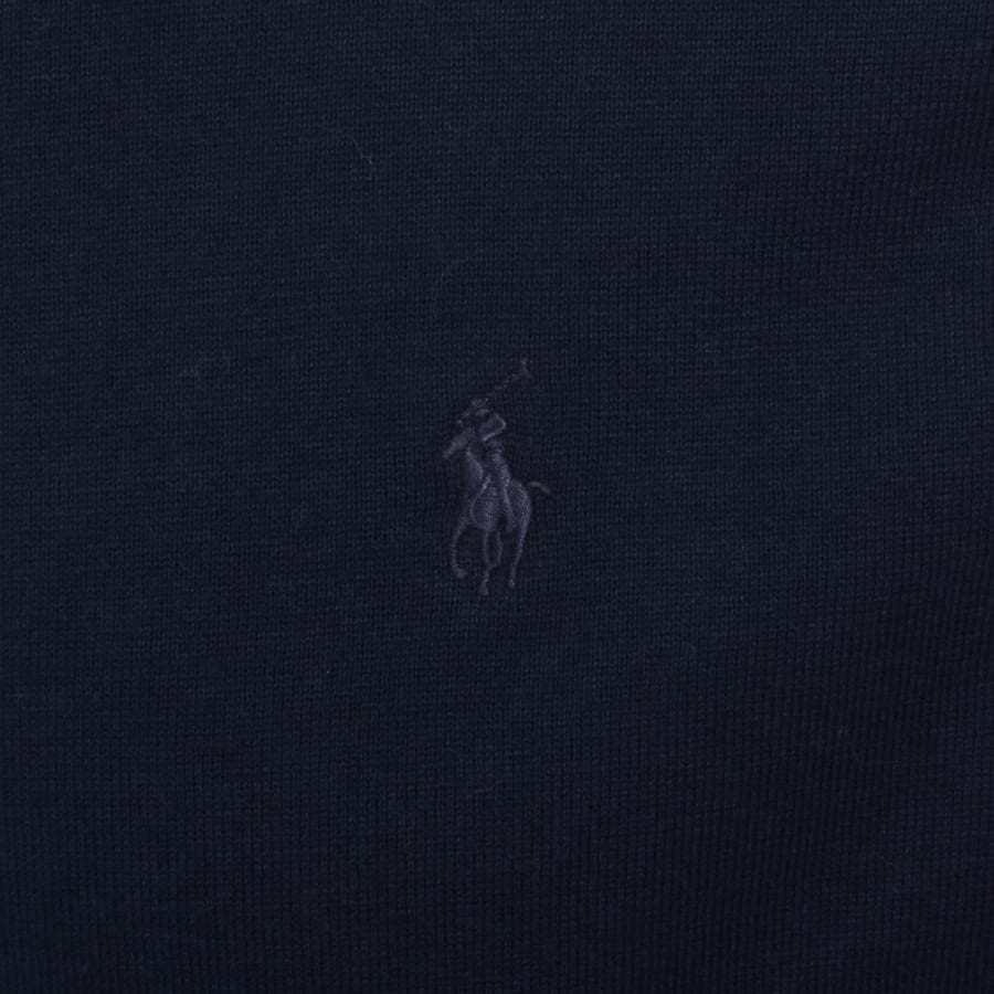 Image number 3 for Ralph Lauren Full Zip Hybrid Sweatshirt Navy