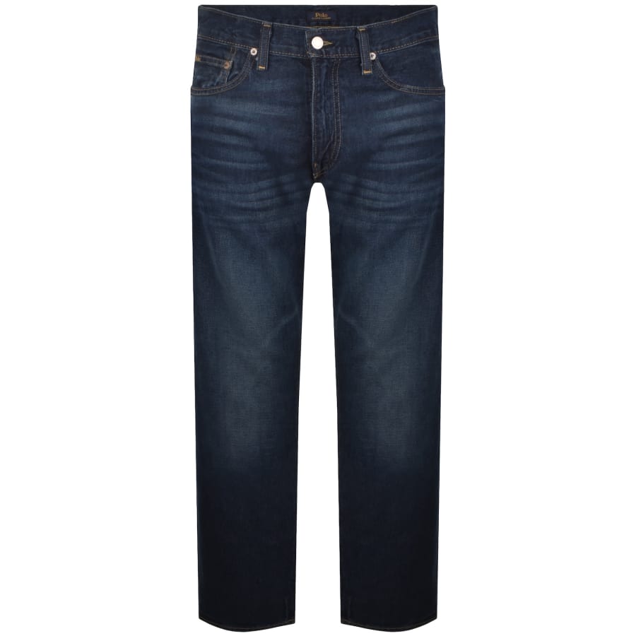 Image number 2 for Ralph Lauren Hampton Relaxed Straight Jeans Blue