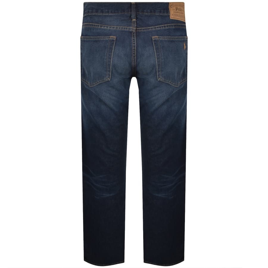 Image number 3 for Ralph Lauren Hampton Relaxed Straight Jeans Blue