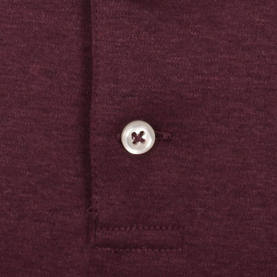 Image number 4 for Ralph Lauren Custom Slim Fit Polo T Shirt Burgundy