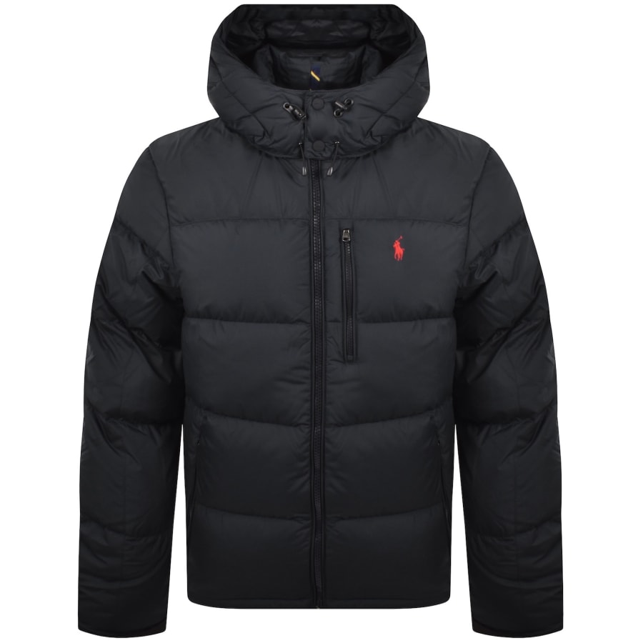 Image number 1 for Ralph Lauren Gorham Bomber Down Jacket Black