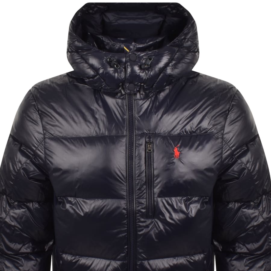 Image number 2 for Ralph Lauren Gorham Bomber Down Jacket Navy