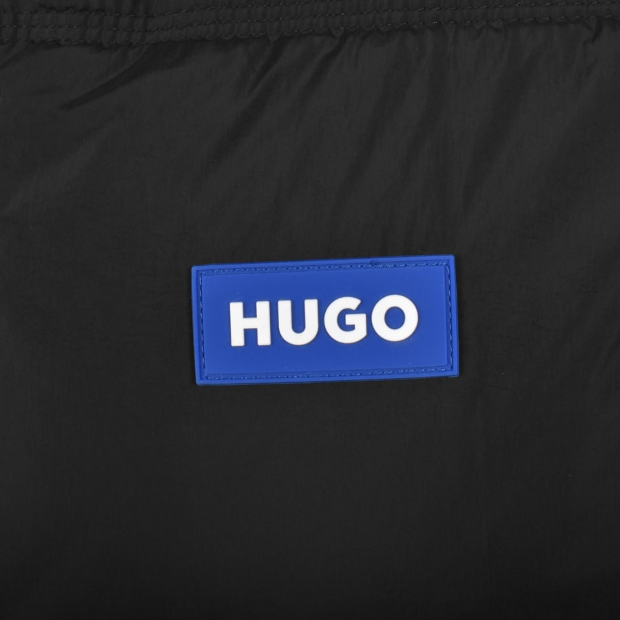 Image number 3 for HUGO Blue Water Repellent Gilet Black