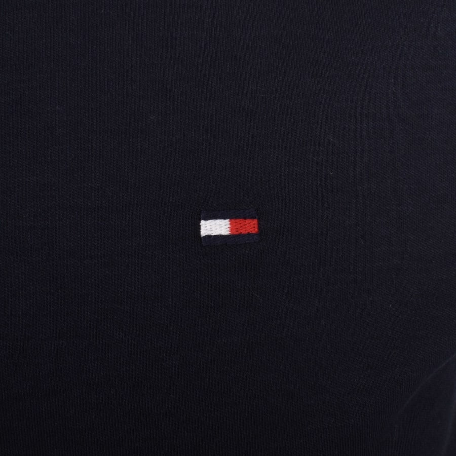 Image number 3 for Tommy Hilfiger Long Sleeved Polo T Shirt Navy