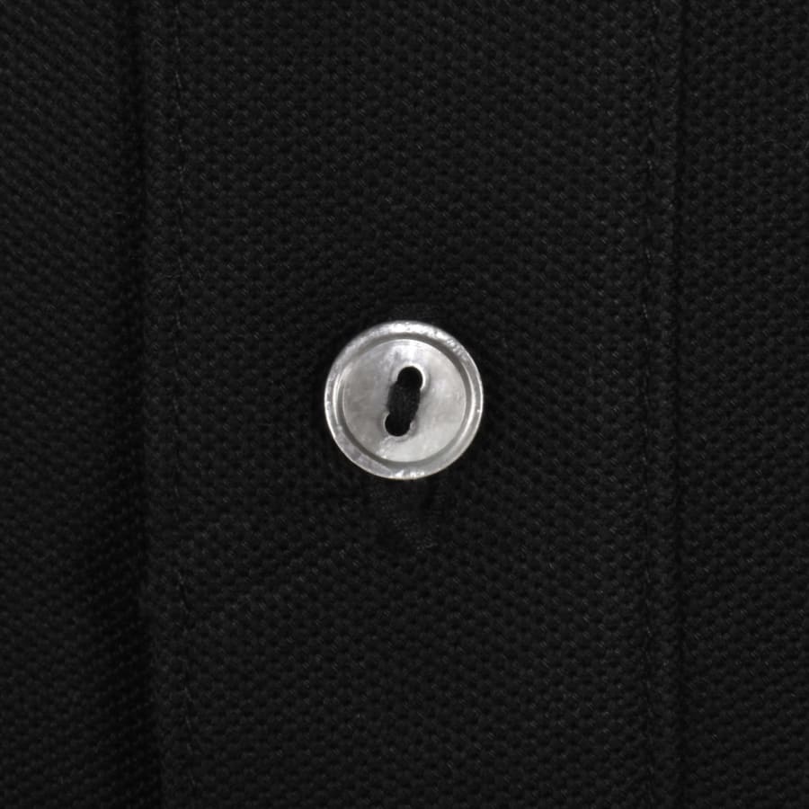 Image number 4 for Psycho Bunny Textured Collar Polo T Shirt Black