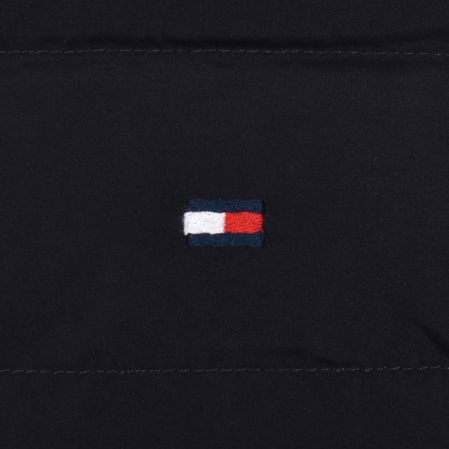 Image number 3 for Tommy Hilfiger Mixed Media Jacket Navy