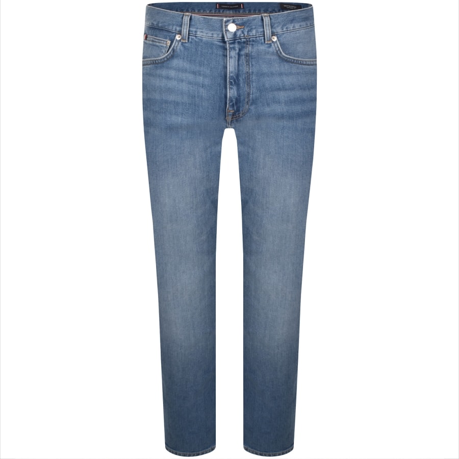 Image number 2 for Tommy Hilfiger Denton Straight Fit Jeans Blue