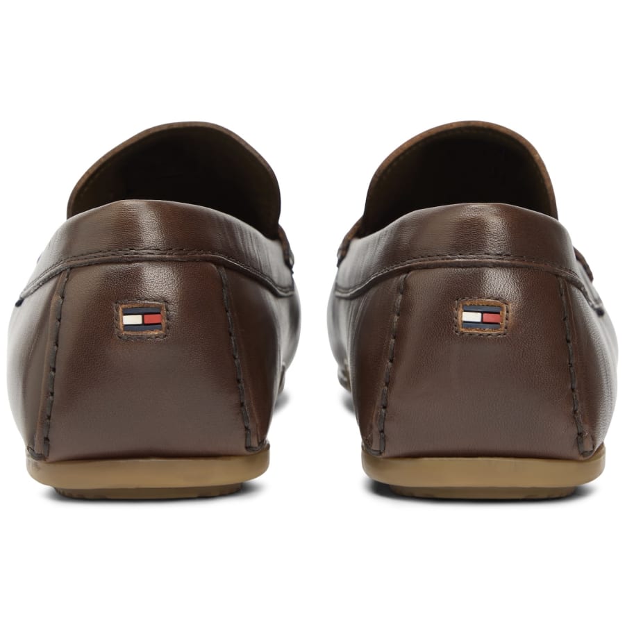 Image number 2 for Tommy Hilfiger Plaque Driver Shoes Brown