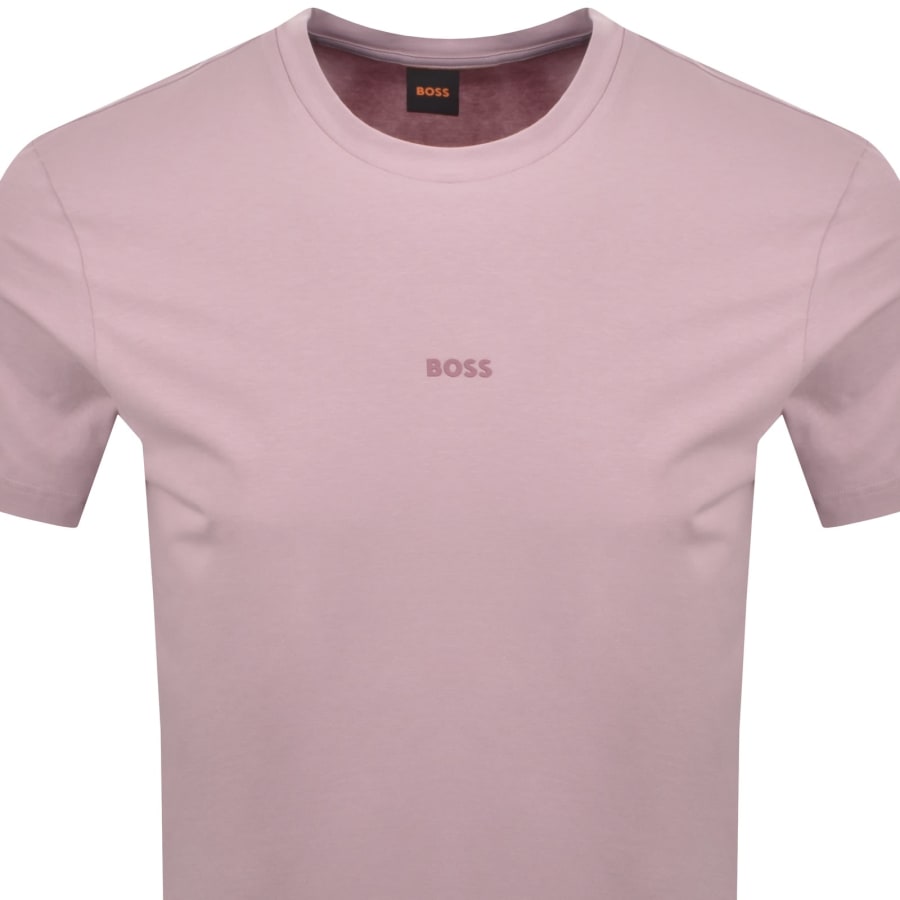 Image number 2 for BOSS TChup Logo T Shirt Purple