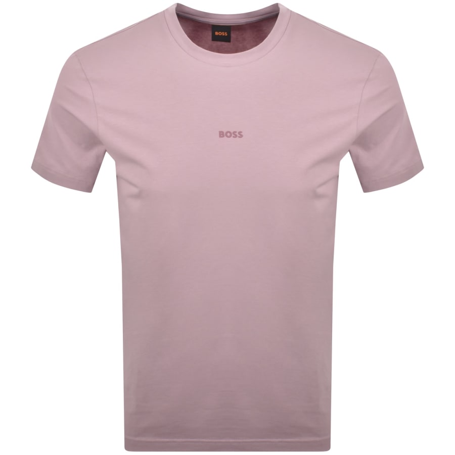Image number 1 for BOSS TChup Logo T Shirt Purple