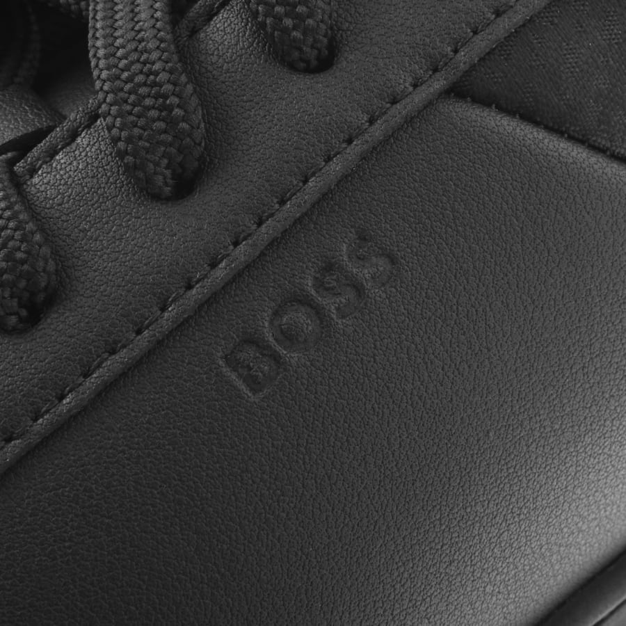Image number 4 for BOSS Kieran Tennis Trainers Black