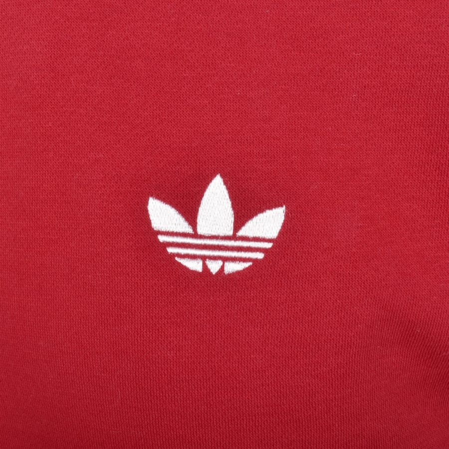 Image number 3 for adidas Originals Hoodie Red