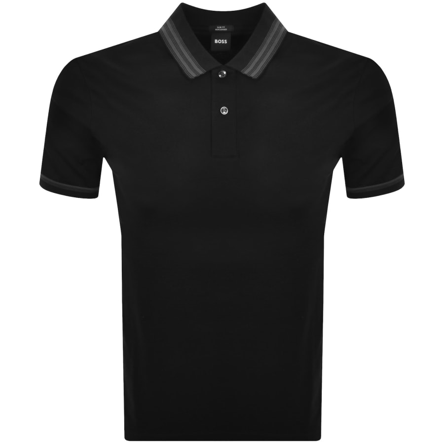Image number 1 for BOSS H Phillipson 202 Polo T Shirt Black