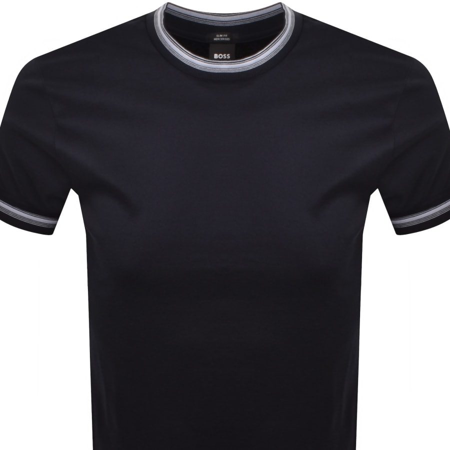 Image number 2 for BOSS H Tessler 202 T Shirt Navy