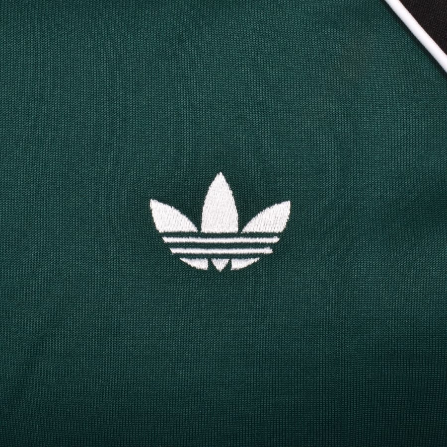 Image number 3 for adidas Originals Full Zip Track Top Green