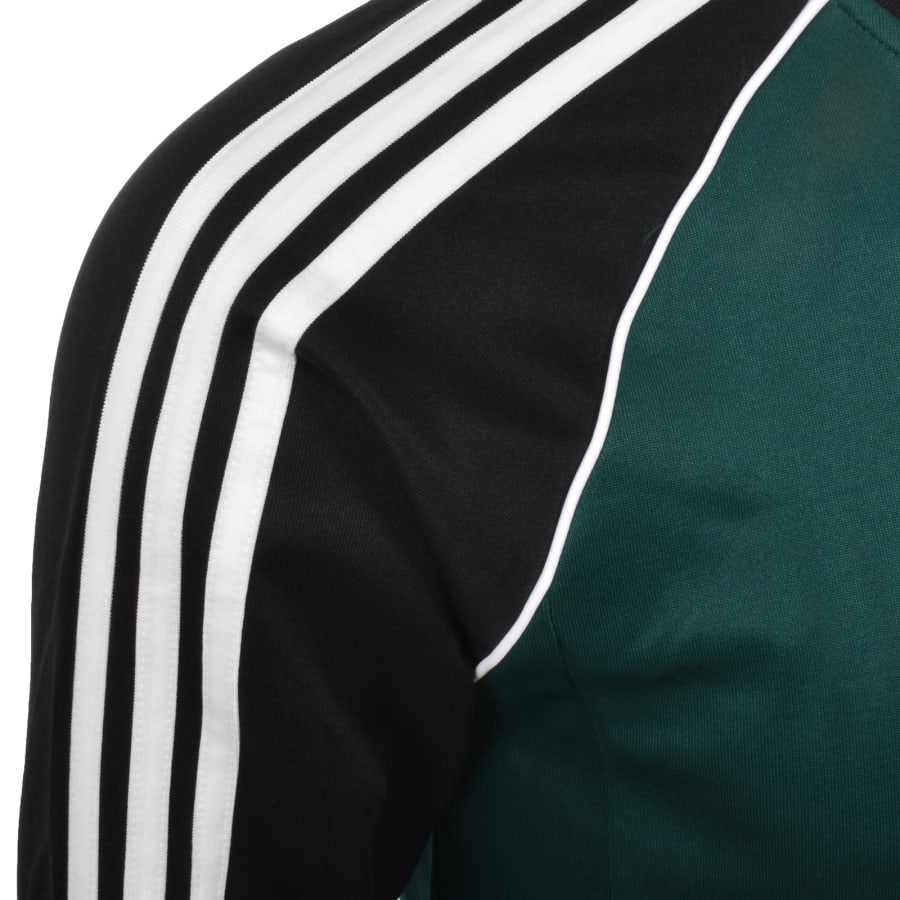 Image number 4 for adidas Originals Full Zip Track Top Green