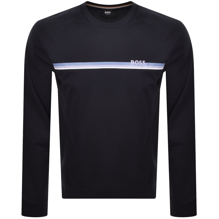 Image number 1 for BOSS Authentic Sweatshirt Navy