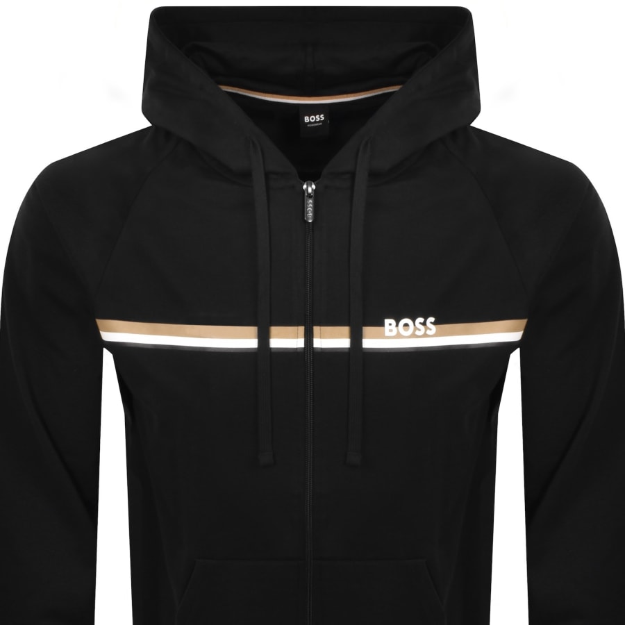 Image number 2 for BOSS Authentic Full Zip Hoodie Black