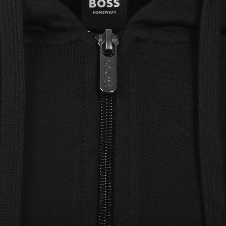 Image number 4 for BOSS Authentic Full Zip Hoodie Black