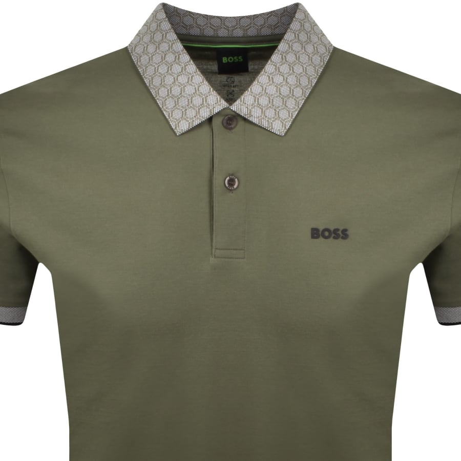 Image number 2 for BOSS Paddy Polo T Shirt Green