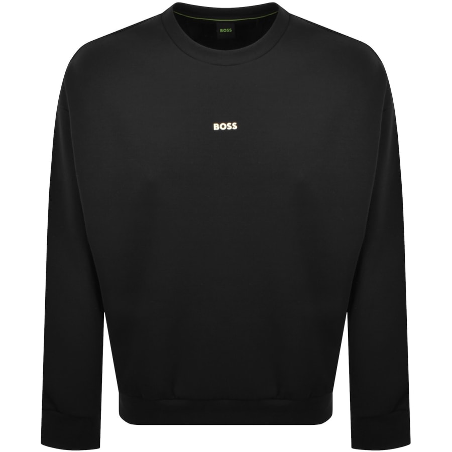 Image number 1 for BOSS Stenson Relaxed Sweatshirt Black