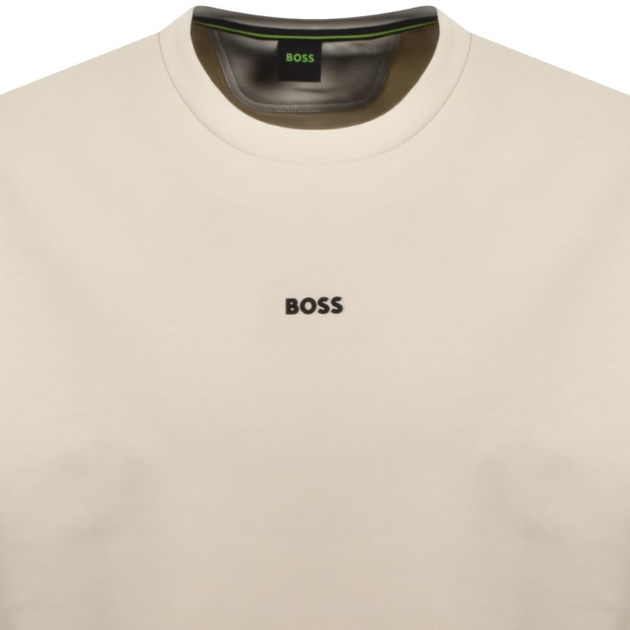Image number 2 for BOSS Stenson Relaxed Sweatshirt Light Beige