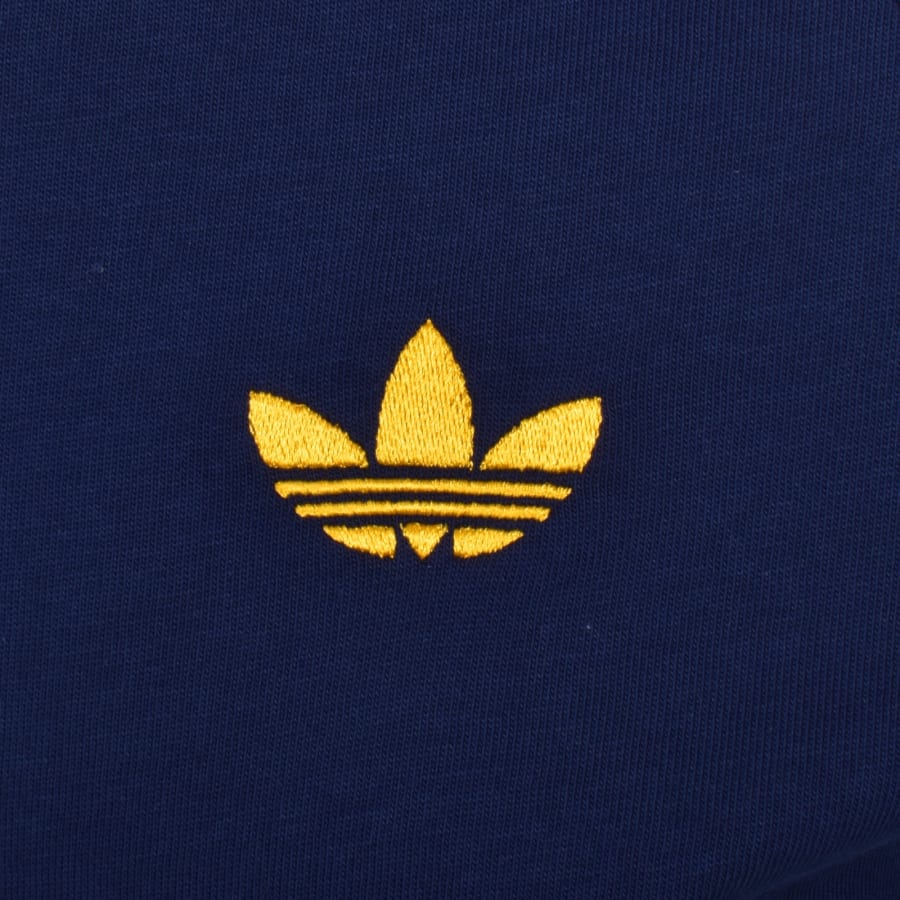 Image number 3 for adidas Originals 3 Stripes T Shirt Blue