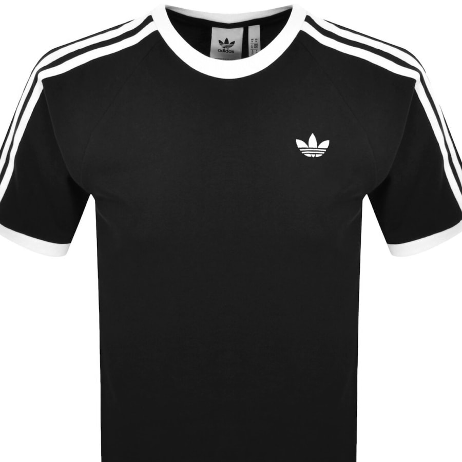 Image number 2 for adidas Originals 3 Stripes T Shirt Black