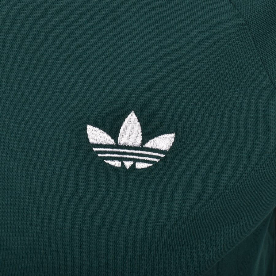 Image number 3 for adidas Originals 3 Stripes T Shirt Green