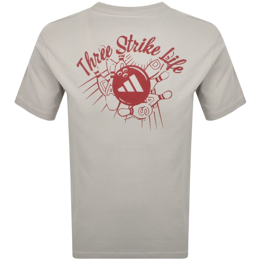 Image number 5 for adidas Sportswear Mini Surf T Shirt Beige