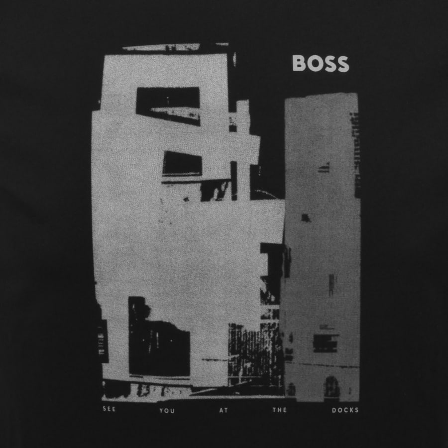 Image number 3 for BOSS Imprint T Shirt Black