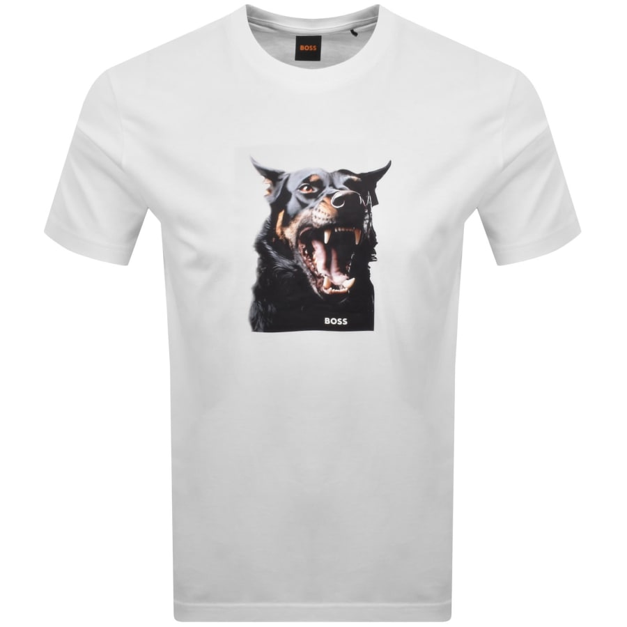 Image number 1 for BOSS Dobermann T Shirt White
