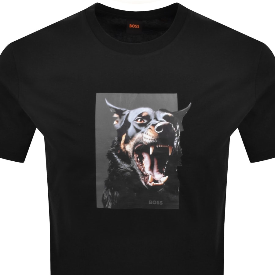 Image number 2 for BOSS Dobermann T Shirt Black