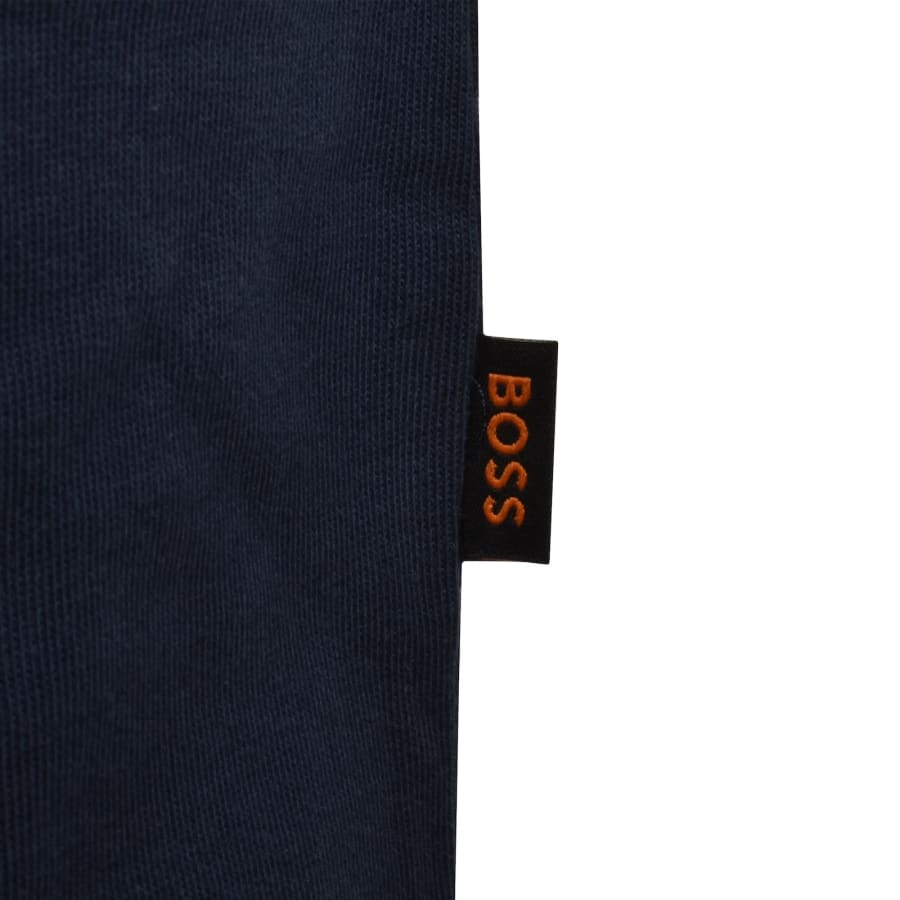Image number 4 for BOSS Plain T Shirt Dark Blue