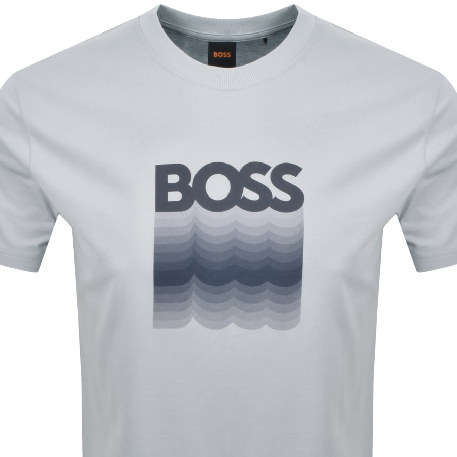Image number 2 for BOSS Insignia T Shirt Light Grey