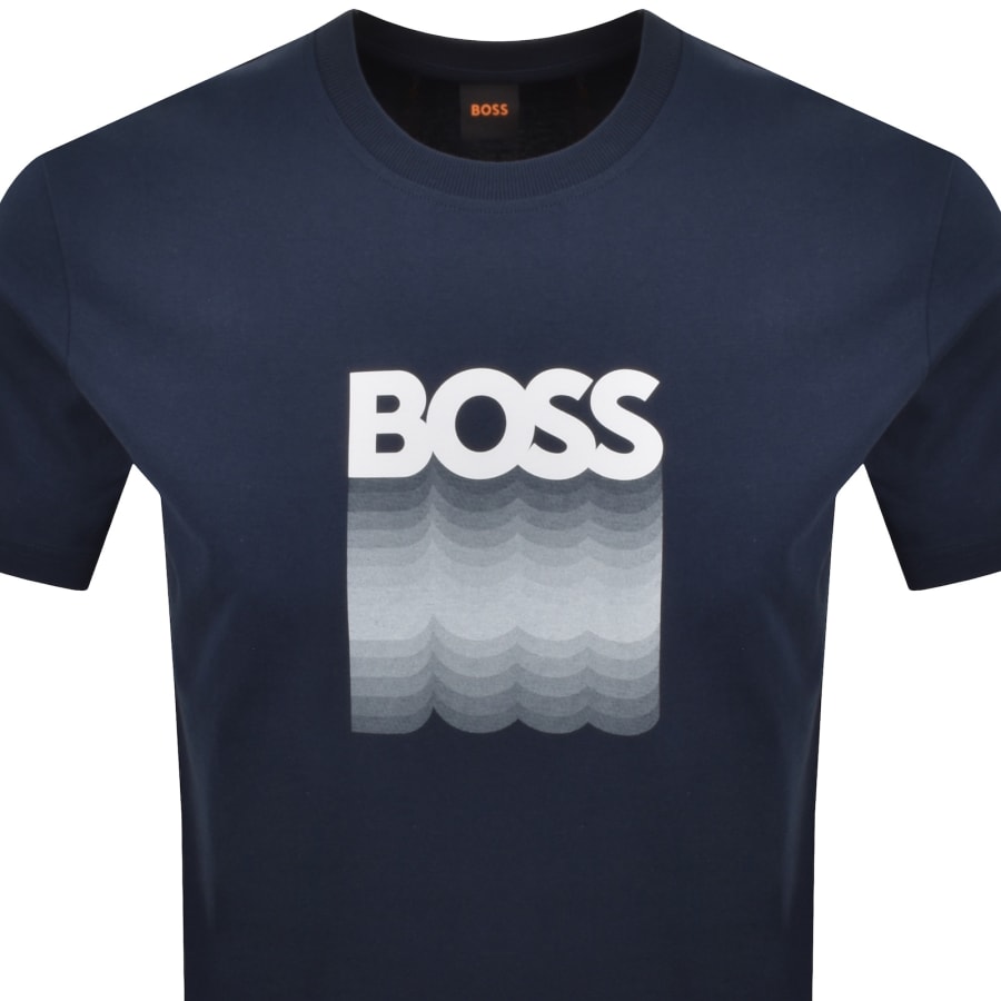 Image number 2 for BOSS Insignia T Shirt Dark Blue