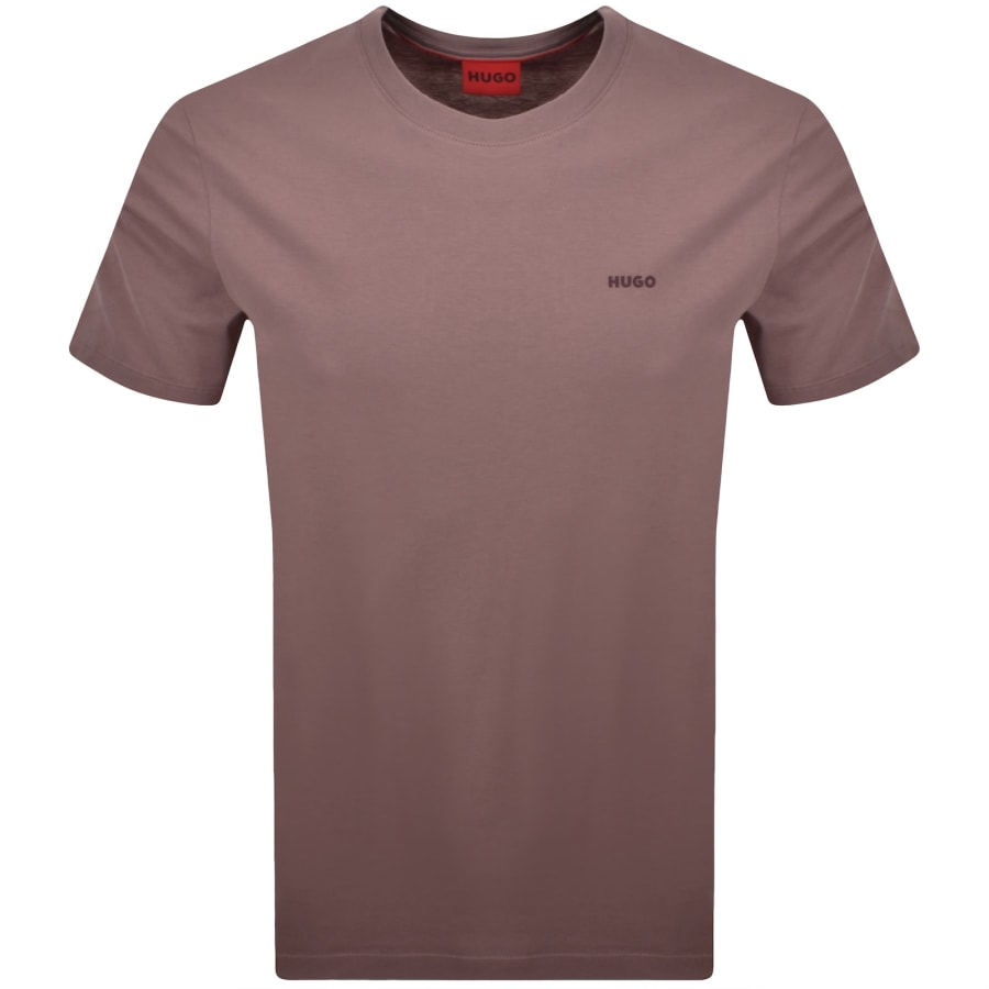 Image number 1 for HUGO Dero222 T Shirt Light Purple