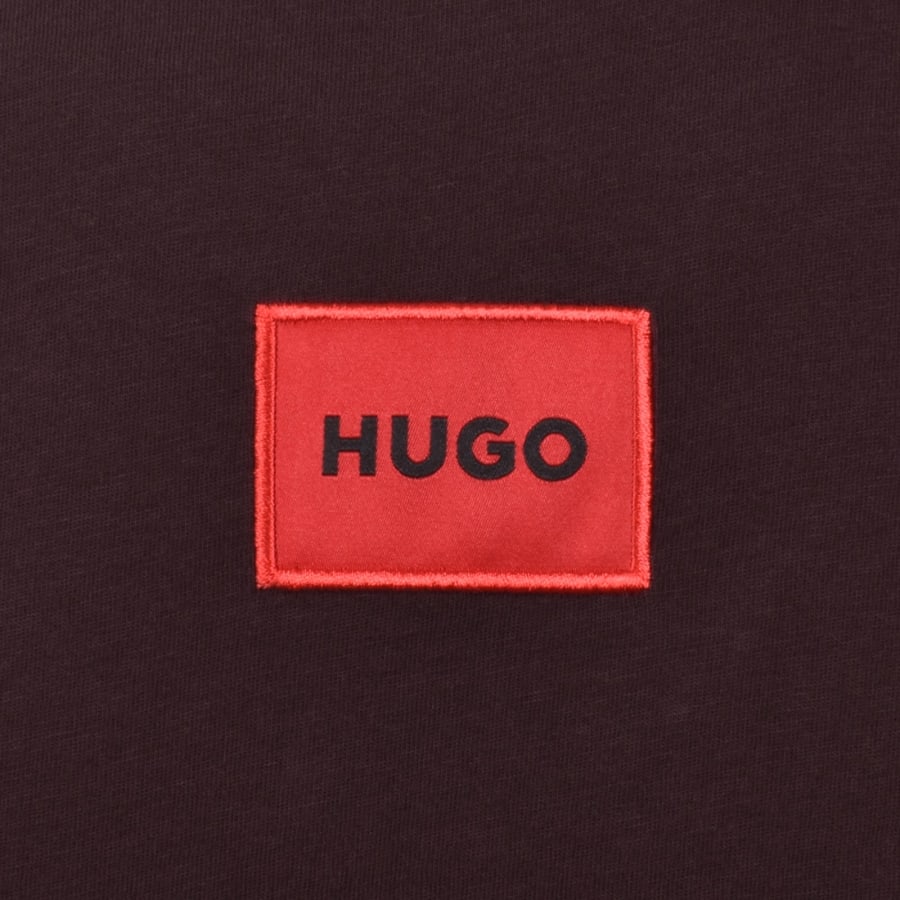 Image number 3 for HUGO Diragolino212 T Shirt Purple