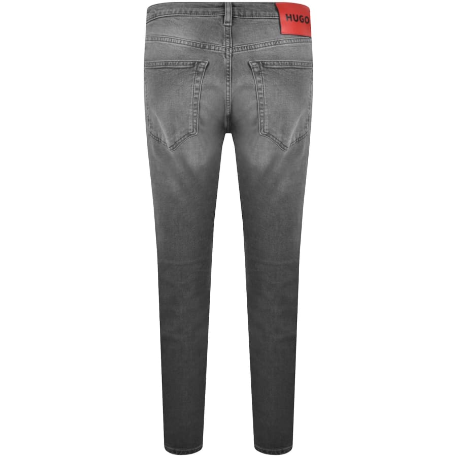 Image number 3 for HUGO 734 Extra Slim Jeans Grey