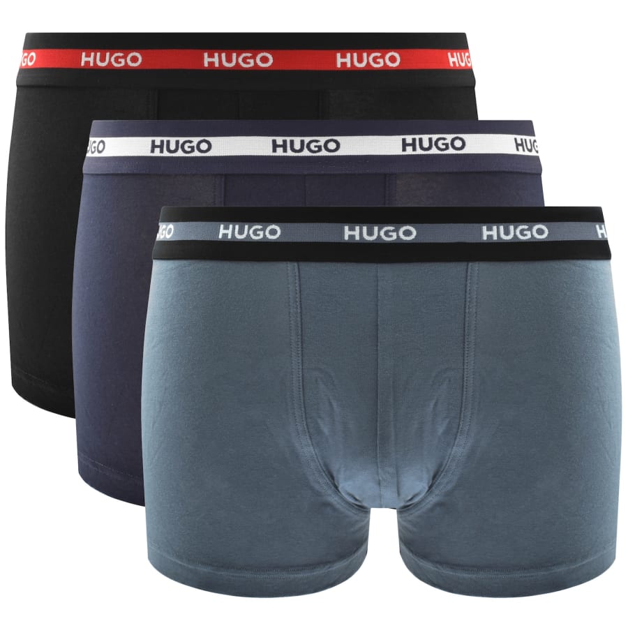 Image number 1 for HUGO Underwear 3 Pack Trunks