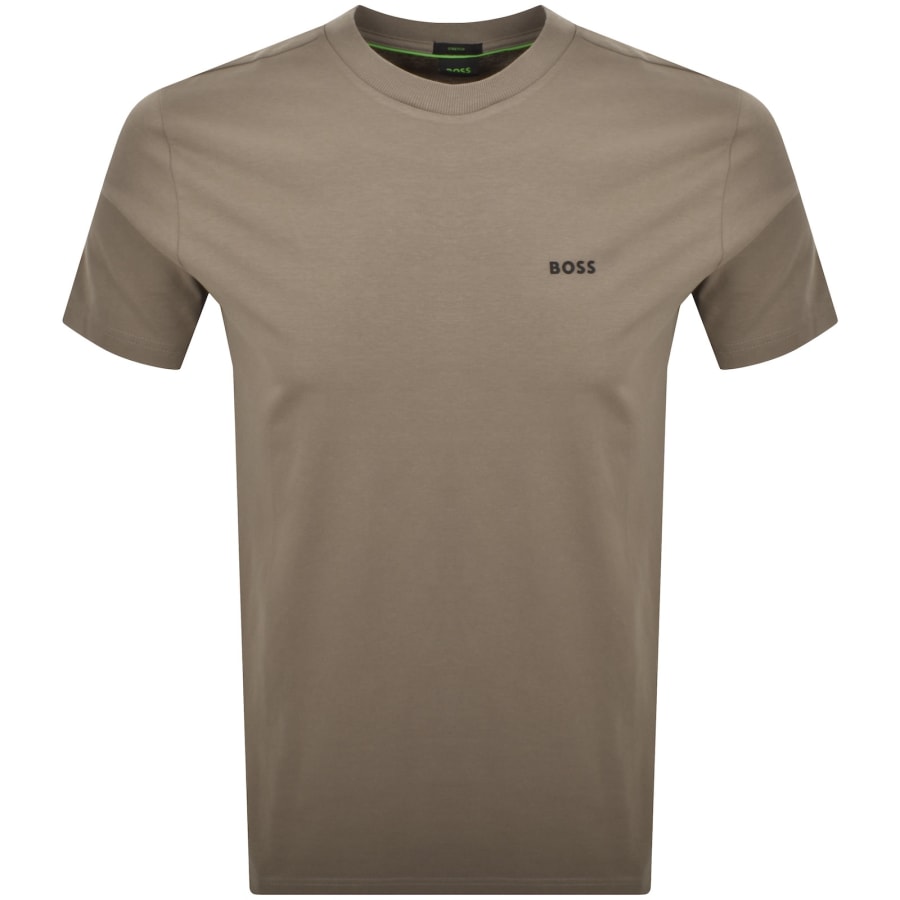Image number 1 for BOSS Tee T Shirt Brown