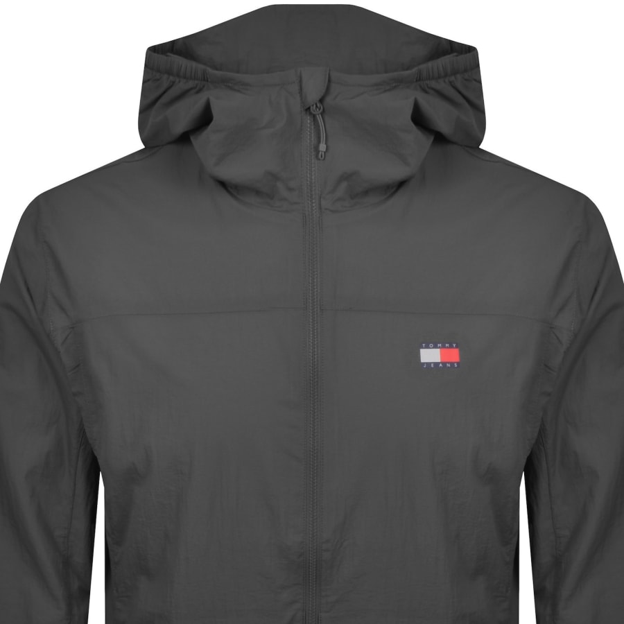 Image number 2 for Tommy Jeans Chicago Fleece Lined Jacket Black